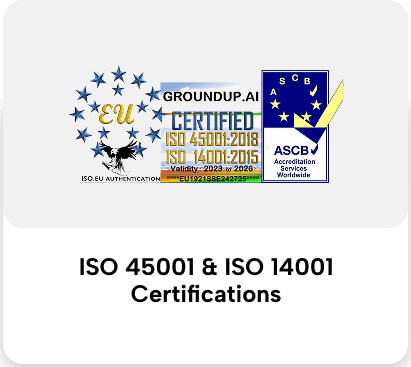 ISO 45001 & ISO 14001 Certifications
