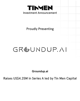 Raised USD 4.25M Series A, led by Tin Men
