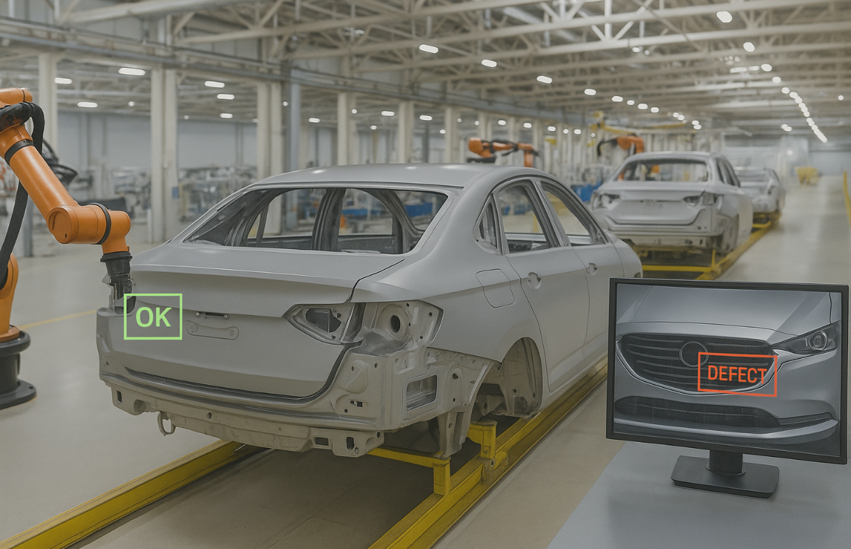 AI Quality Control in Automotive Production